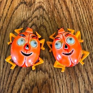 Vintage Googley Eyed Pins